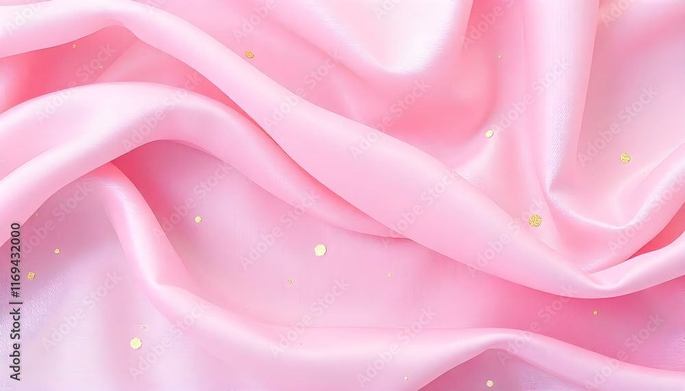 Obraz premium Pink silk background