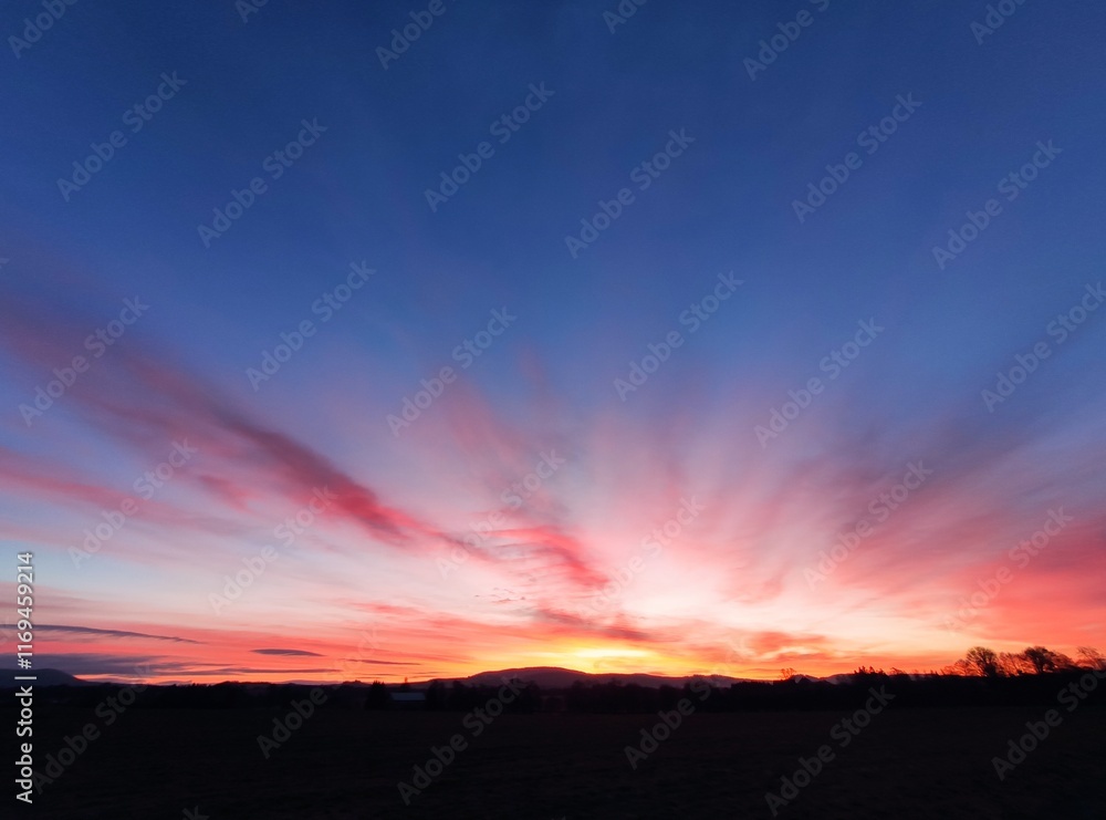 Obraz premium sunset in the sky