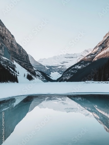Majestic Mountain Reflectio...