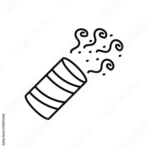 Party Poppers vector icon
