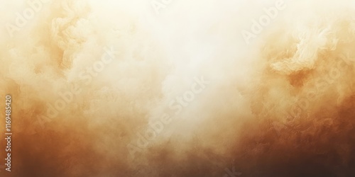 Abstract Golden Brown Cloud...