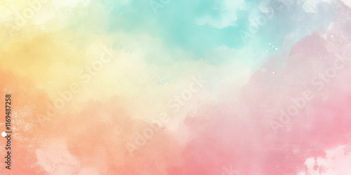 Abstract Pastel Watercolor ...