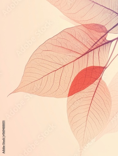 Delicate translucent leaves...