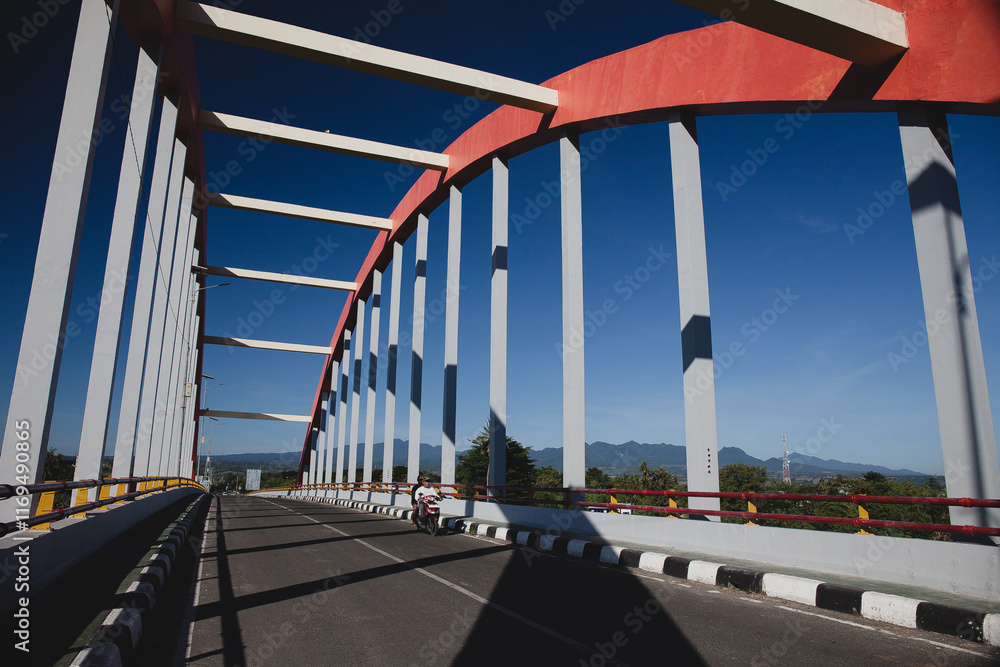 Fototapeta premium bridge over the river