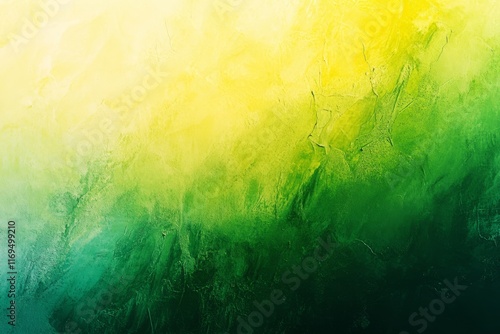 Abstract Green Yellow Gradi...