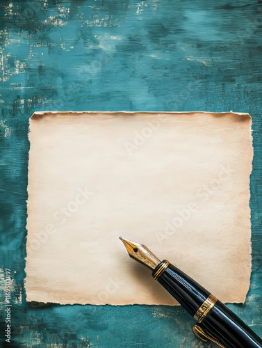 Blank Parchment Paper With ...