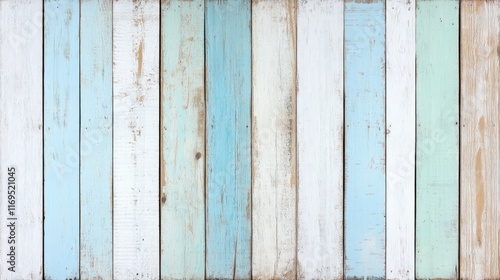 Rustic Pastel Wooden Planks Background Texture Image