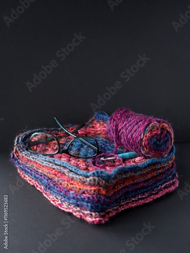 Cranny square crochet crafting