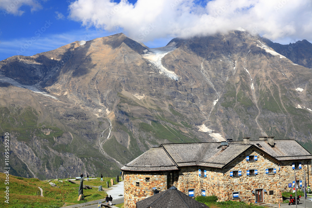 Obraz premium Grossglockner High Alpine Road. The Alps, Austria, Europe. 
