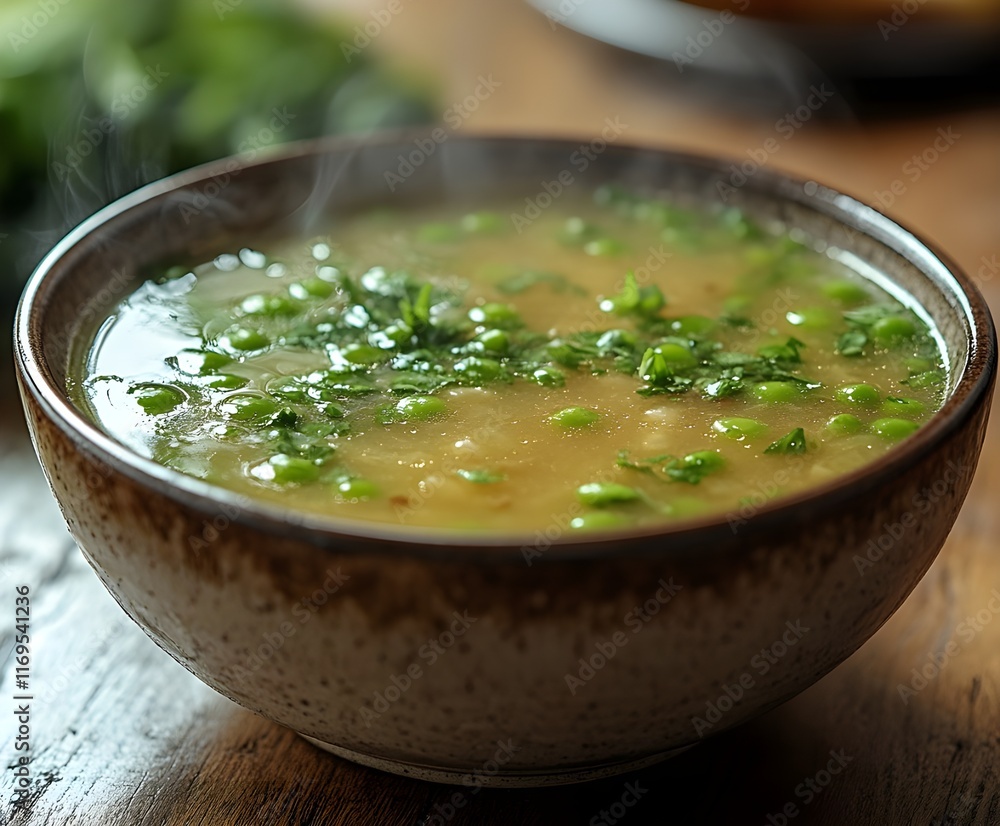 bowl of soup in a bowl Tomato and vegetable soup in a bowl with parsley and pepper bowl of soup in a bowl Tomato and vegetable soup in a bowl with parsley and pepper