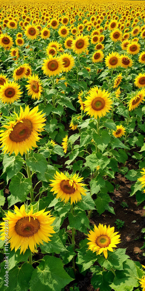 Concept photo of sunflowers with space for text Concept photo of sunflowers with space for text
