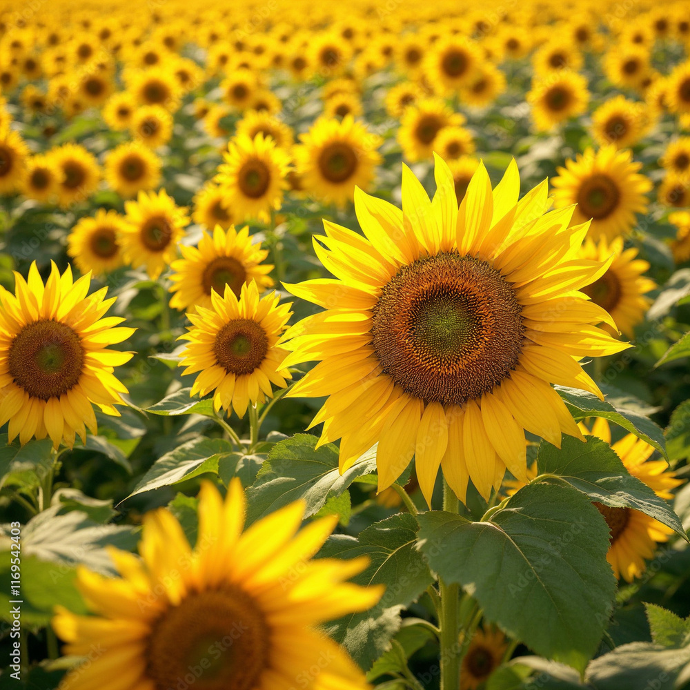 Concept photo of sunflowers with space for text Concept photo of sunflowers with space for text