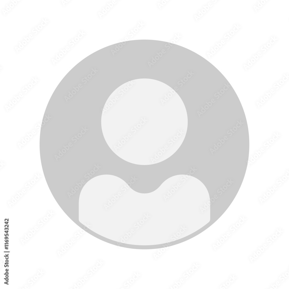 Vector flat illustration in grayscale. Avatar, user profile, person icon, gender neutral silhouette, profile picture. Suitable for social media profiles, icons, screensavers and as a template. Vector flat illustration in grayscale. Avatar, user profile, person icon, gender neutral silhouette, profile picture. Suitable for social media profiles, icons, screensavers and as a template.