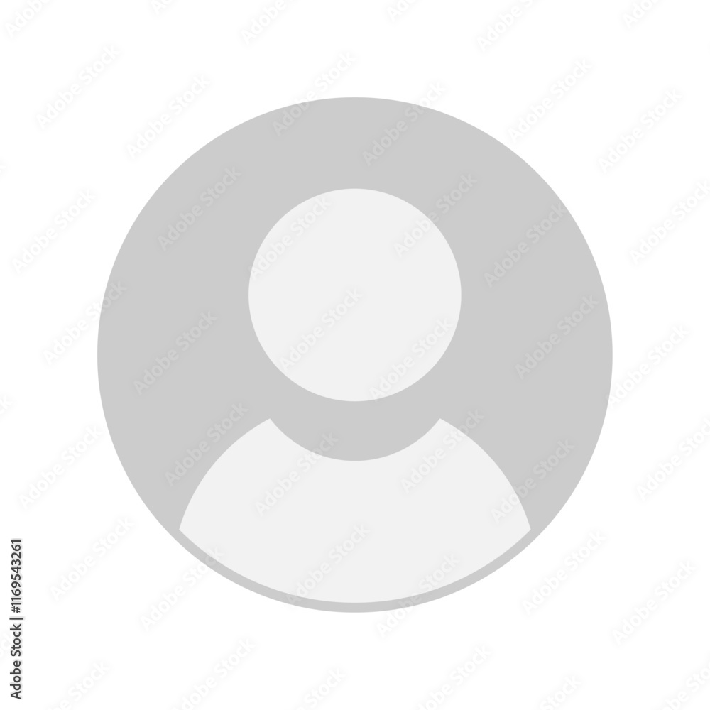 Vector flat illustration in grayscale. Avatar, user profile, person icon, gender neutral silhouette, profile picture. Suitable for social media profiles, icons, screensavers and as a template. Vector flat illustration in grayscale. Avatar, user profile, person icon, gender neutral silhouette, profile picture. Suitable for social media profiles, icons, screensavers and as a template.