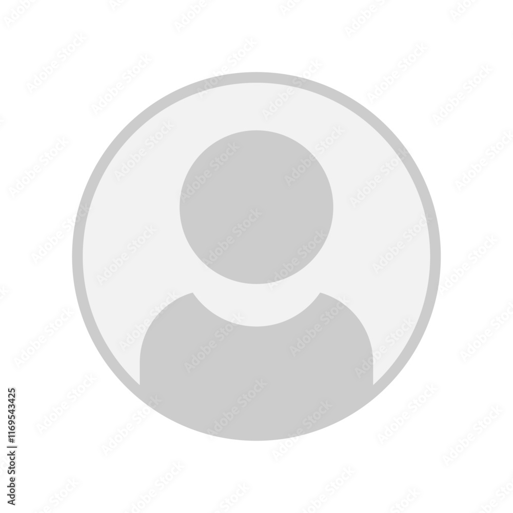 Vector flat illustration in grayscale. Avatar, user profile, person icon, gender neutral silhouette, profile picture. Suitable for social media profiles, icons, screensavers and as a template. Vector flat illustration in grayscale. Avatar, user profile, person icon, gender neutral silhouette, profile picture. Suitable for social media profiles, icons, screensavers and as a template.