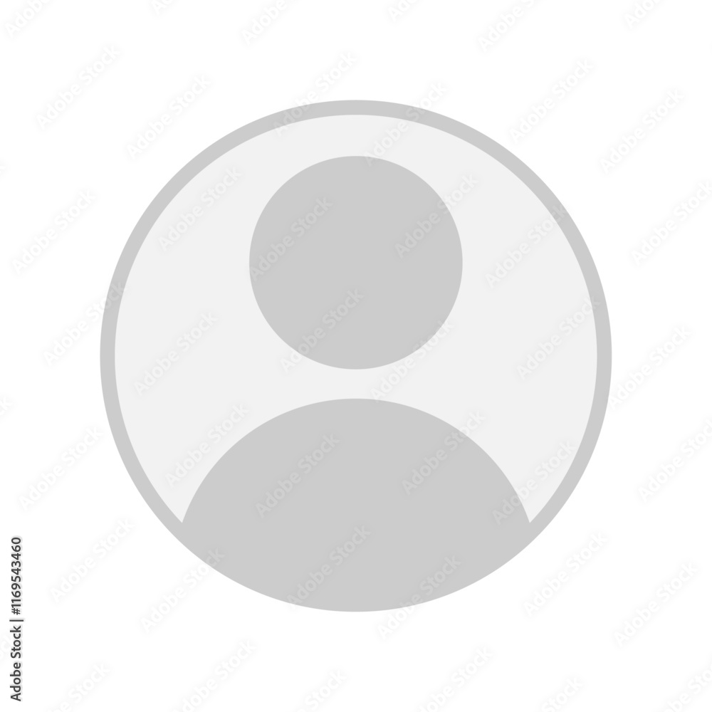 Vector flat illustration in grayscale. Avatar, user profile, person icon, gender neutral silhouette, profile picture. Suitable for social media profiles, icons, screensavers and as a template. Vector flat illustration in grayscale. Avatar, user profile, person icon, gender neutral silhouette, profile picture. Suitable for social media profiles, icons, screensavers and as a template.