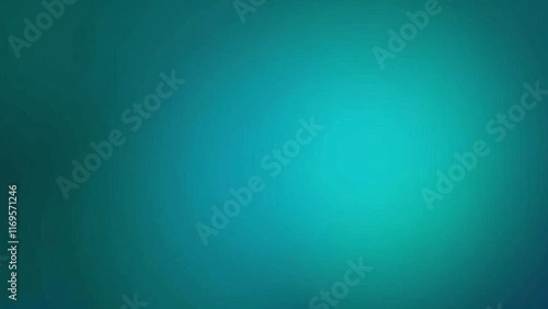 Obraz na płótnie Solid teal gradient background with smooth vignette effect w salonie