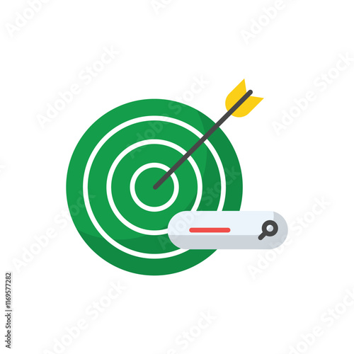 Target vector icon