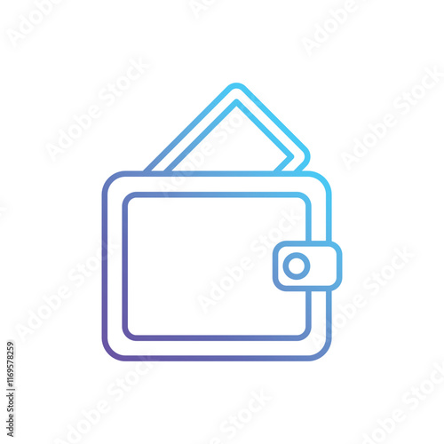 Wallet vector icon