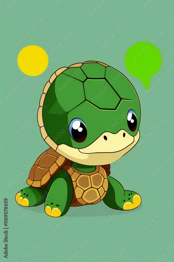 Obraz premium Turtle vector