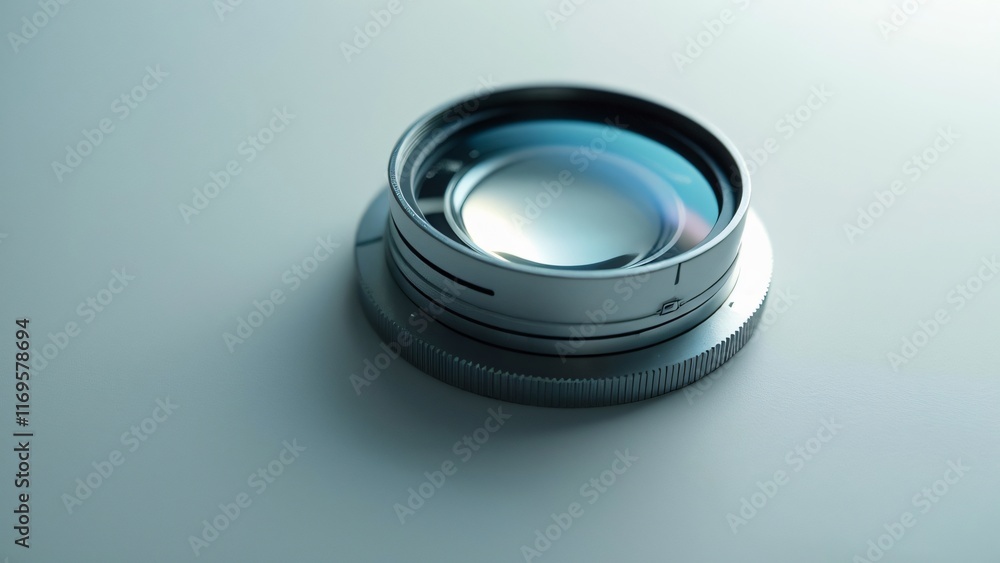 Closeup Detailed View of Camera Lens Element Closeup Detailed View of Camera Lens Element