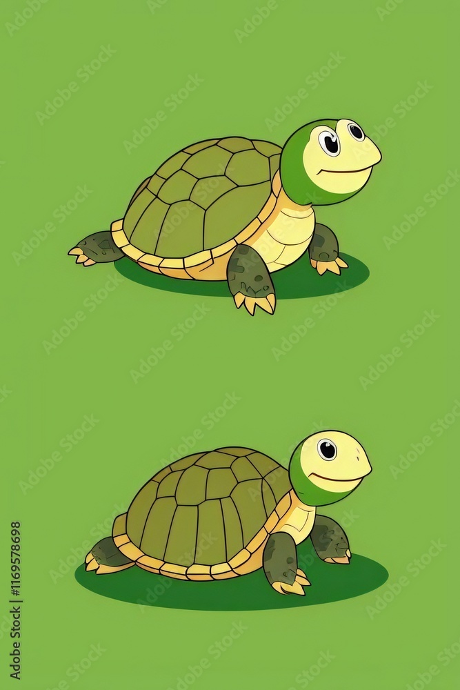 Obraz premium Turtle vector