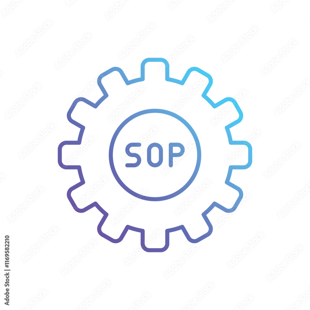 Sop vector icon Sop vector icon