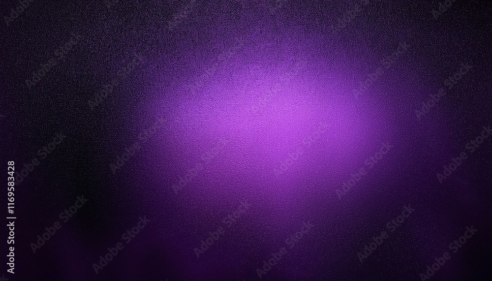 Obraz premium black purple spot mild texture color gradient difficult summary background shine bright light and glow template empty space grainy noise grungy