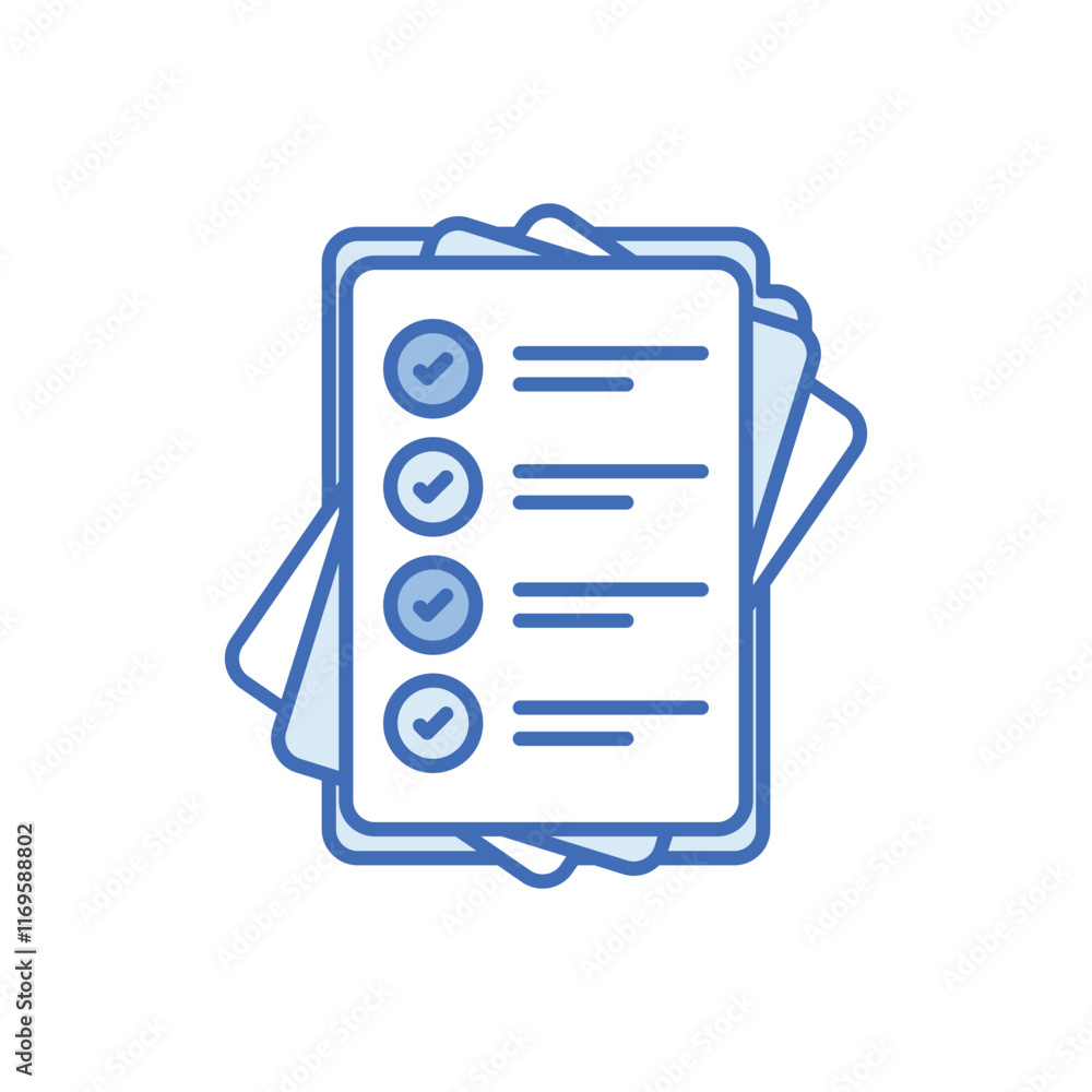 Document vector icon Document vector icon