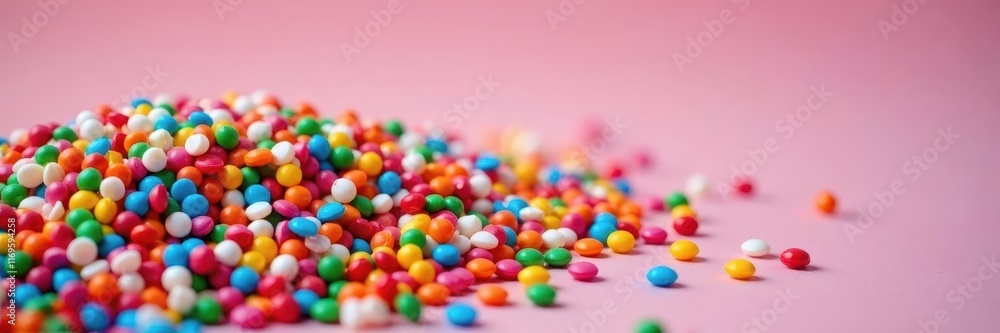 Densely packed rainbow sprinkles, creating a textured candy surface , sugar sprinkles, celebration, detail Densely packed rainbow sprinkles, creating a textured candy surface , sugar sprinkles, celebration, detail