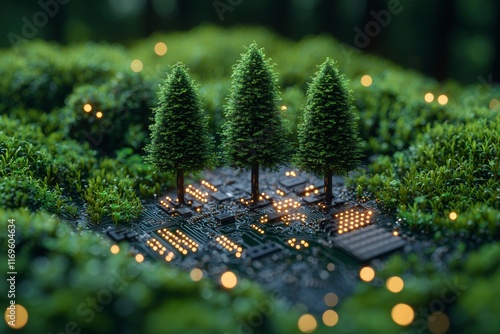 Green environment technology merged with the capabilities of generative AI