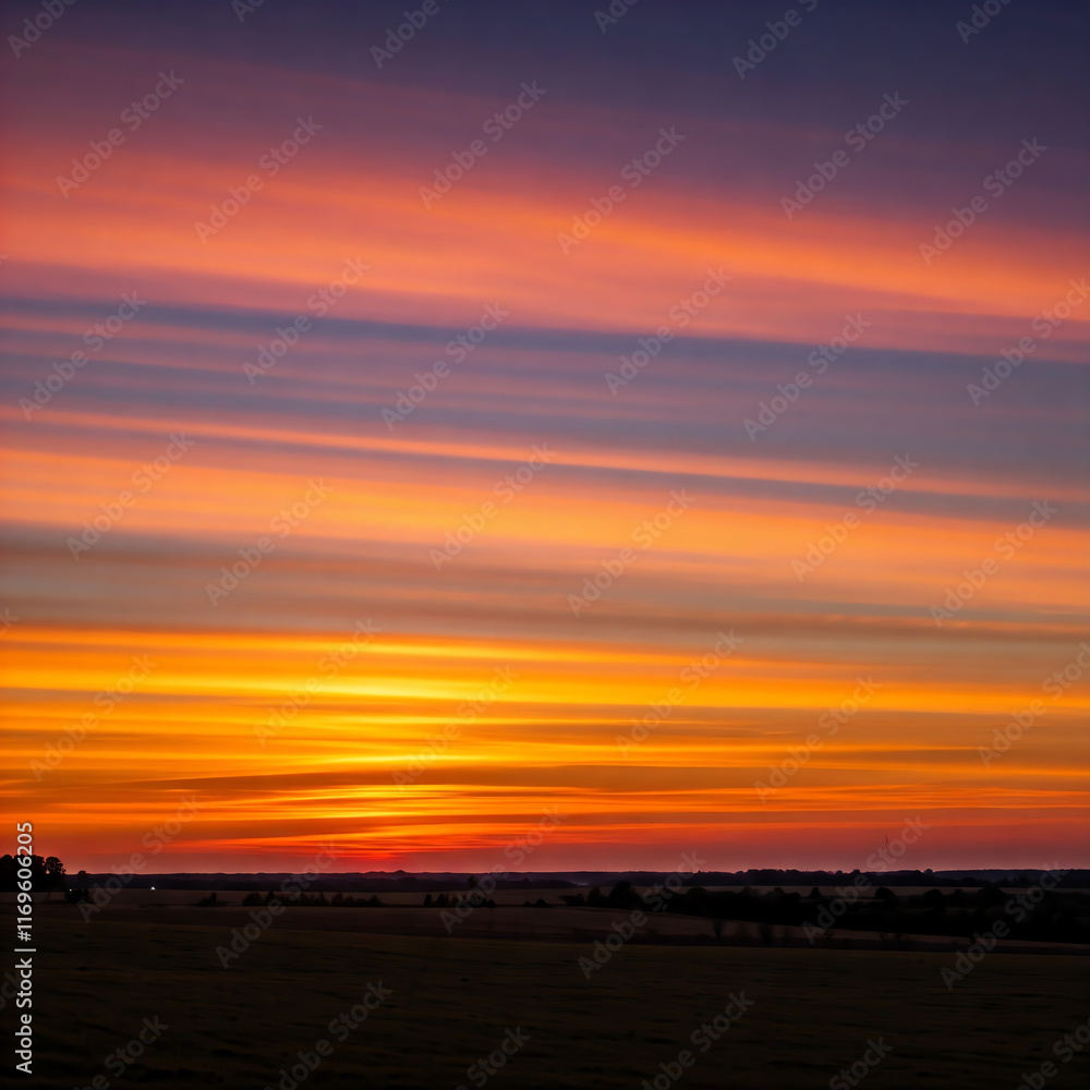 Beautiful Sunset Over sea beach and field with colorful aesthetic sky clouds Beautiful Sunset Over sea beach and field with colorful aesthetic sky clouds