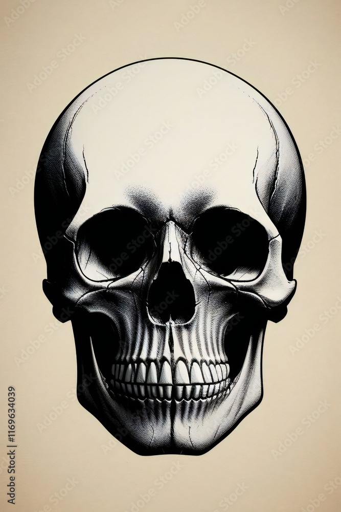 Fototapeta premium Skull