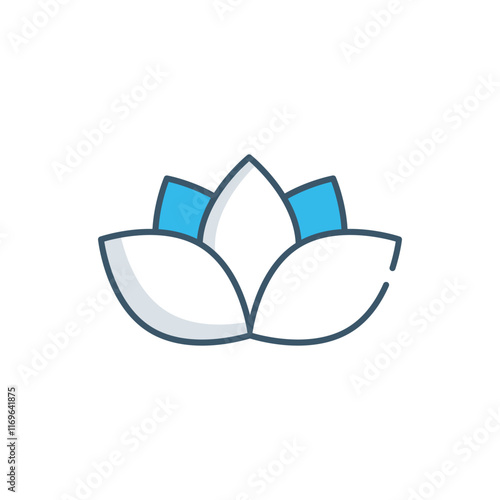 Lotus  vector icon