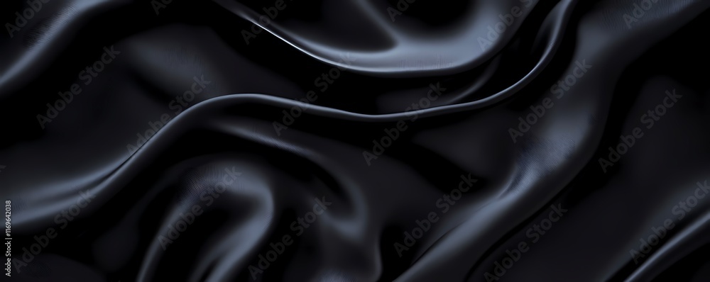 Fototapeta premium Soft Matte Black Wallpaper with Minimalist Design and Seamless Texture