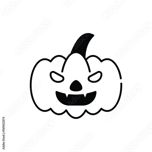 Pumpkin vector icon
