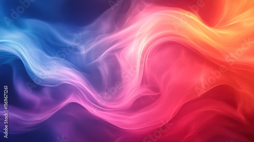 Wallpaper Mural Background vibrant blend of swirling pink, red, and blue hues in an abstract fluid art composition, perfect for dynamic backfrop and creative backgrounds Torontodigital.ca