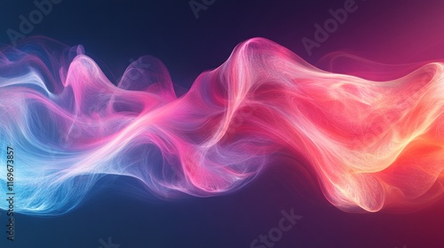 Wallpaper Mural Background vibrant blend of swirling pink, red, and blue hues in an abstract fluid art composition, perfect for dynamic backfrop and creative backgrounds Torontodigital.ca