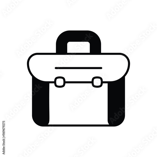 Briefcase icon design 