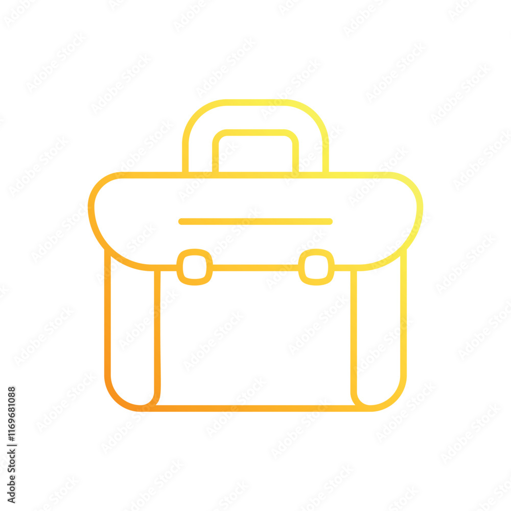 Briefcase icon design 