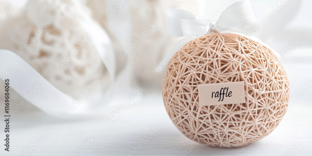 Raffle text banner template, drawing, lottery with prizes. Creative 3d background wallpaper for web page, promotion backdrop, copy space Raffle text banner template, drawing, lottery with prizes. Creative 3d background wallpaper for web page, promotion backdrop, copy space