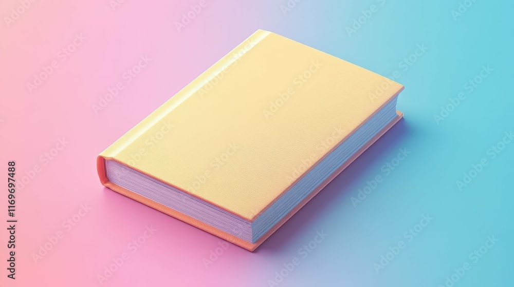 Interactive book cover mockup with clean minimalistic design, elegant fonts, and light pastel gradient background, sharp professional details, Interactive book cover mockup with clean minimalistic design, elegant fonts, and light pastel gradient background, sharp professional details,
