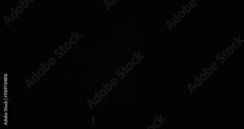 Wallpaper Mural Different Colored Fireworks in the Dark for the New Year 2025 in Lima, Peru Torontodigital.ca