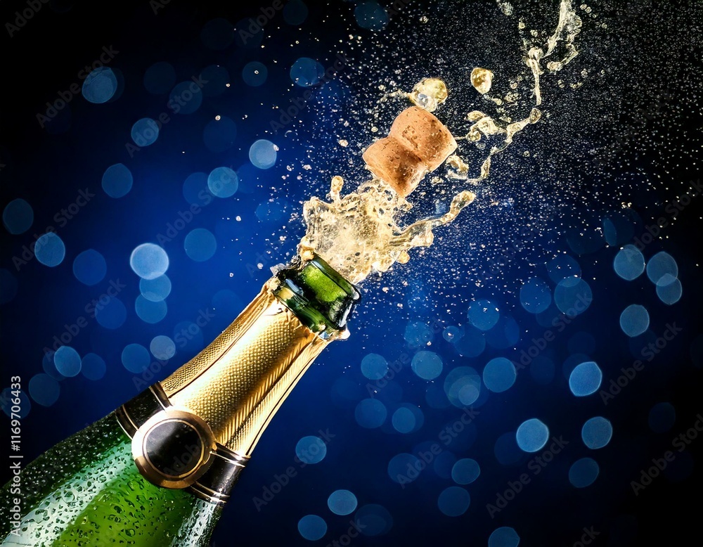popping the champagne