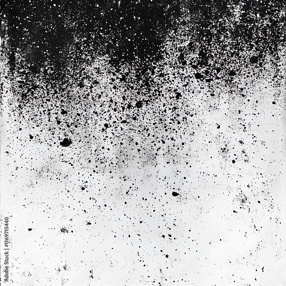 Obraz premium Noise Texture in Monochrome DuoTone