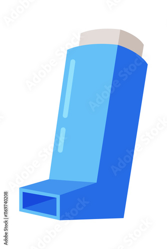 Asthma inhaler device pulmonology item