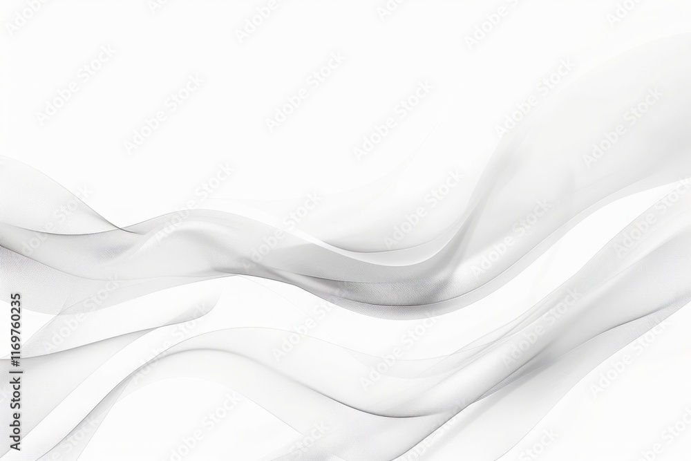 Obraz premium A white background with a wavy line