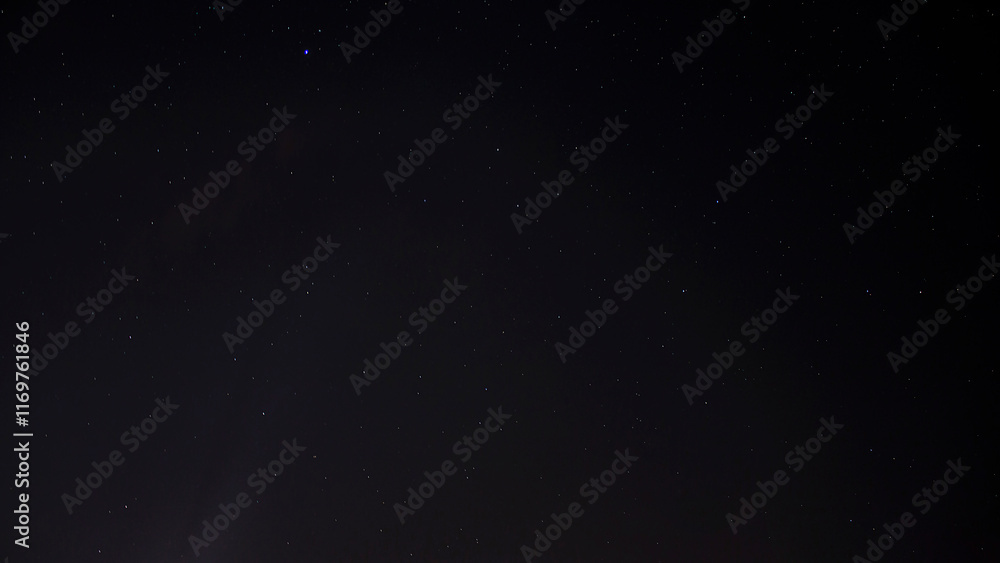 Clear night starry sky in summer Clear night starry sky in summer