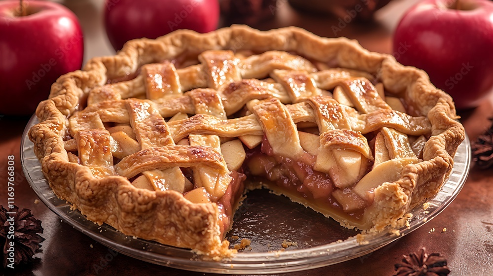A Slice of Warm Apple Pie: Autumnal Delight A Slice of Warm Apple Pie: Autumnal Delight