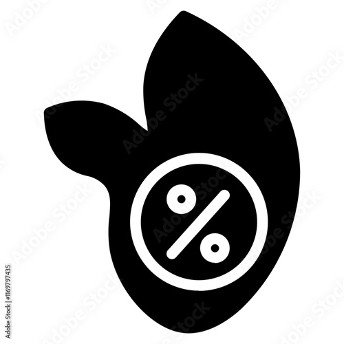 Discount Price Hot Glyph Icon photo